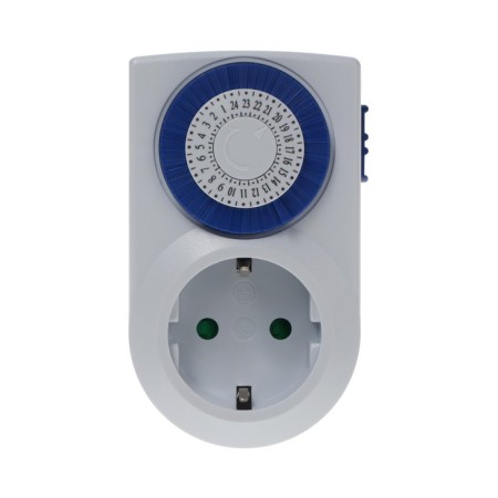 Smartbuy Rosetre timer, mechanical, 3600 watts, 48 ​​st./Off. day, interval 30 minutes