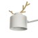 Sconces "Sokhat" 3he27 40w white with gold 60x15x22cm