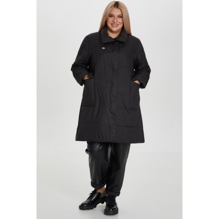 Female coat, size 60, black color