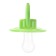 Nipple-dummy Silicone classic “sun”, from 3 months, green color