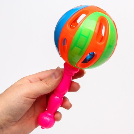 Set of rattles "Bright Marakas", 2 pcs, color mix-1