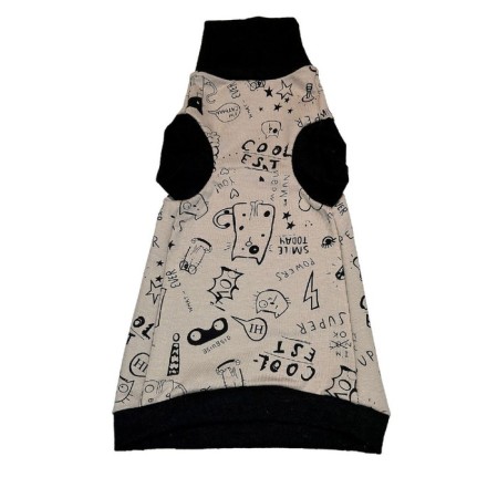Turtleneck for cats "Fun cats", size XL (DS 38 cm, Osh 22-36 cm, OG 38-44 cm)