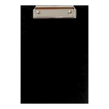 A tablet with a clamp A5, 2 mm, calligrata, cardboard/boumville, black (clipboard)