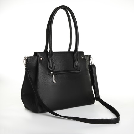 Bag Women's Tout, on a zipper, black color-1