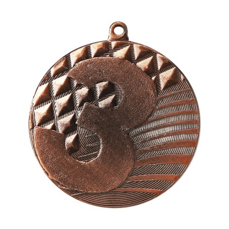 Prize medal 002 diam 5cm. 3rd place. The color of bronze. Without a tape-3