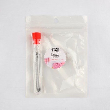 Sewing needles “Assorted”, D = 0.9 - 1 mm, 5.4 - 6.4 cm, 18 pcs-2