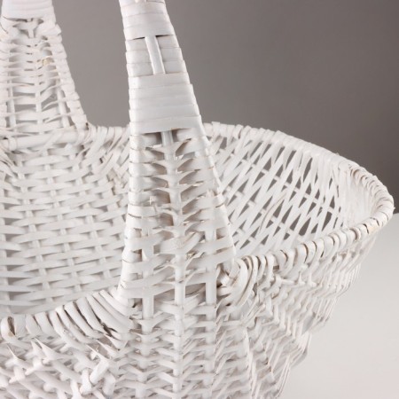 Wicker basket, 46x36x16/40 cm, vine-2