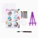Drawing pastel with an easel "Colorful peonies", a set for creativity