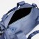 Sports bag with lightning, external pocket, gray color