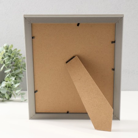 Photo frame plastic 20x25 cm "Tanzania" silver 28.9x23.9x1 cm-3