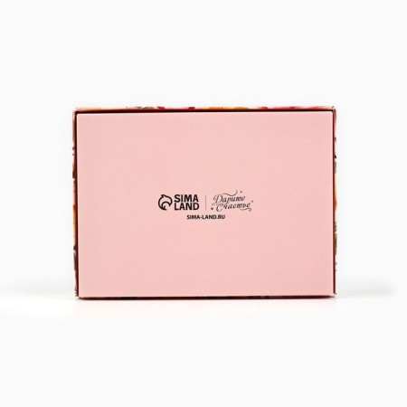 Folding box under 6 sweets "Flowers", 13.5 x 9.8 x 3.8 cm-2