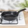 The frying pan “Elite”, d = 24 cm, plastic handle, anti -stick coating, black color
