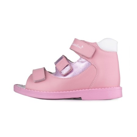 Baby sandals, size 25, pink color-1