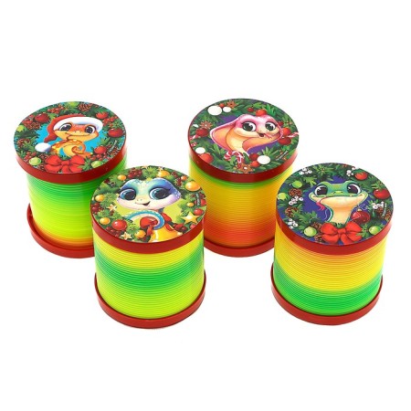Spring Rainbow "New Year and Snake", Mix Colors, D.-5CM-3