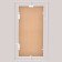 Wall mirror "White Rubin", in a rectangular case, 80x45 cm
