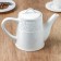 Teapot Porcelain Hot Magistro Crotone, 1.4 liters, white color
