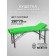 Cosmetological couch with a face for Massage Pro-Strong SV, three-section, size 190 × 70 × 68-84 cm, light color