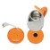 Electric kettle "Amur-1", 1.8 l, 1500 watts, Orange color