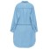Women's dress, size l, color Bleach Blue