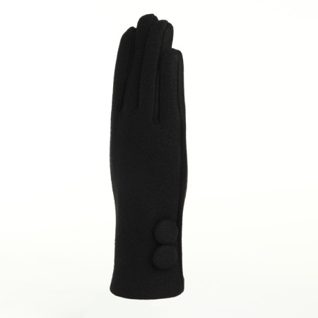 Gloves are female, dimensionless, without insulation, black color-2