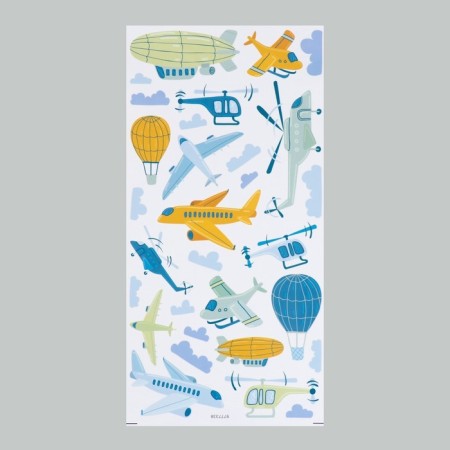 Interior color sticker "Air transport" 30x60 cm-3