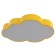 Chandelier "Cloud" LED 3 modes 24W yellow