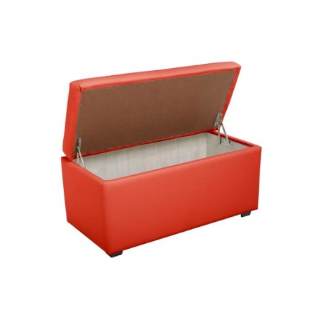 Pouf Martin, 400x800x420, red-1