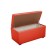 Pouf Martin, 400x800x420, red