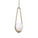 Lamp Bayerlux 2483/1 G9 40W gold 20x20x45-145 cm