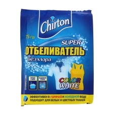 Chirton bleach, powder for white and colored fabrics, 75 g