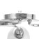Jil chandelier 3x60W E27 chrome 58x58x22cm