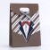 Gift box-package, packaging with a cut pen, "best man", 14 x 6 x 21 cm