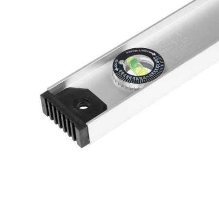 The level of aluminum tundra "rail", 3 eyes (1 rotary), 600 mm-6