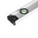 The level of aluminum tundra "rail", 3 eyes (1 rotary), 600 mm
