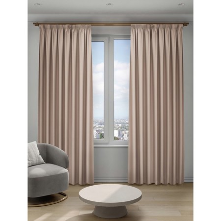 Decofest "Ombra" curtain, size 200x280 cm, color light brown-3
