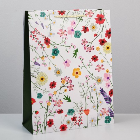 Gift package laminated, packaging, “bloom with happiness”, l 28 x 38 x 9 cm-3