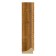 Mirror in the baguette frame, aged bronze with weaving 70 mm, 68x68 cm