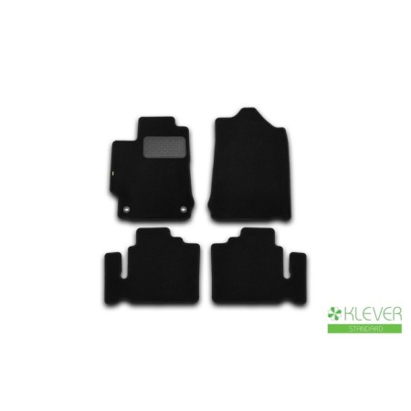 Rugs in the cabin Klever Standard Toyota Camry 2011-2016, sed., 4 pcs. (textile)