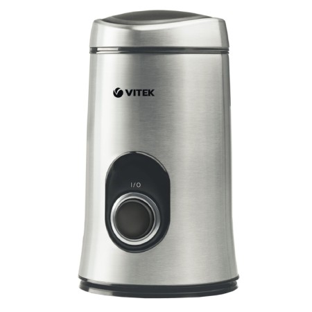 Vitek VT-1546 SR coffee grinder, electric, 150 watts, 50 g, silver