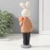 Souvenir Polystone "Bunny - Detail" set 2 pcs 18x5x4.8 cm