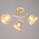 Adelela chandelier 3he27 40W white-gold 60x60x26 cm Bayerlux