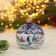 Christmas ball D-8 cm "Christmas in the village" manual painting