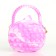 Bag's bag with lightning, pink color