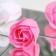 Soap roses, pink and white, set of 9 pcs.