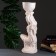 Figure "Girl sitting Kashpo on her head" aged 0.8 l / 24x64x20cm