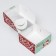 Bearbox under the Bento-Port with the Window "New Year's Snowman", 14 x 14 x 8 cm, New Year