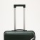 Middle suitcase 24 ", lightning department, code castle, 4 wheels, green color