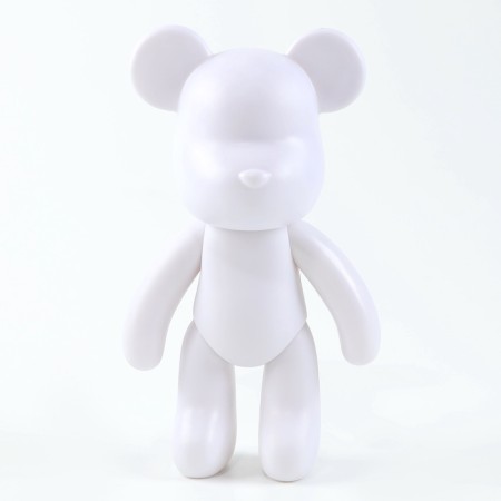 Diamond mosaic on a figure with a complete filling "Bear", beige brown-1