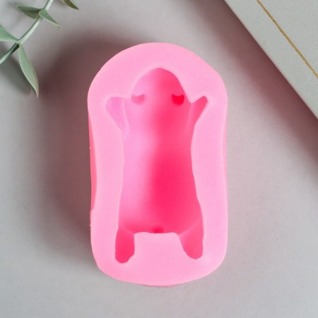 Mold Silicon "Sleeping Bear" 3x5x8.7 cm-1