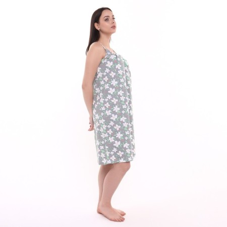 Night shirt female, color graphite, size 52-2